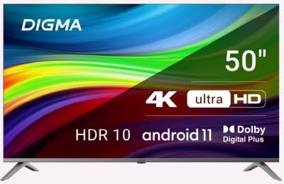Телевизор DIGMA DM-LED50UBB41